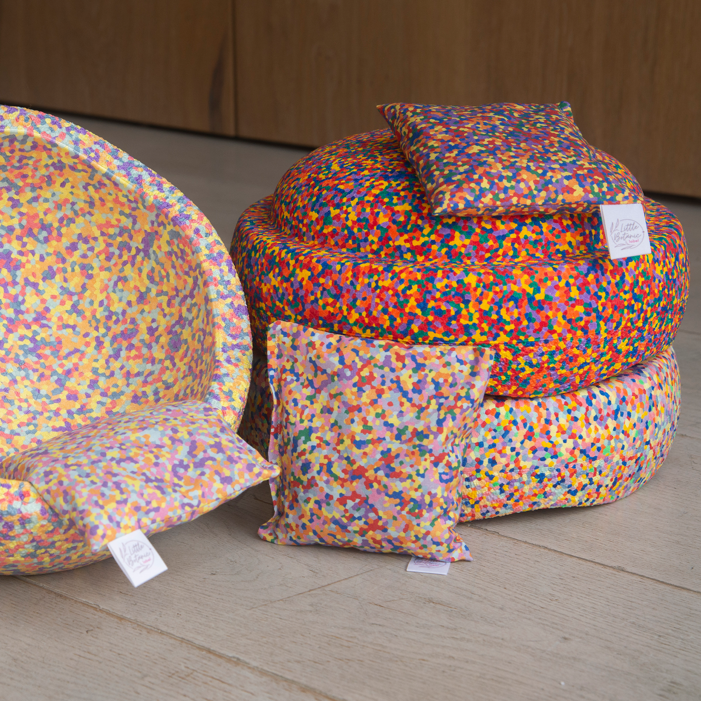 Pittenzakje los - Confetti Regenboog