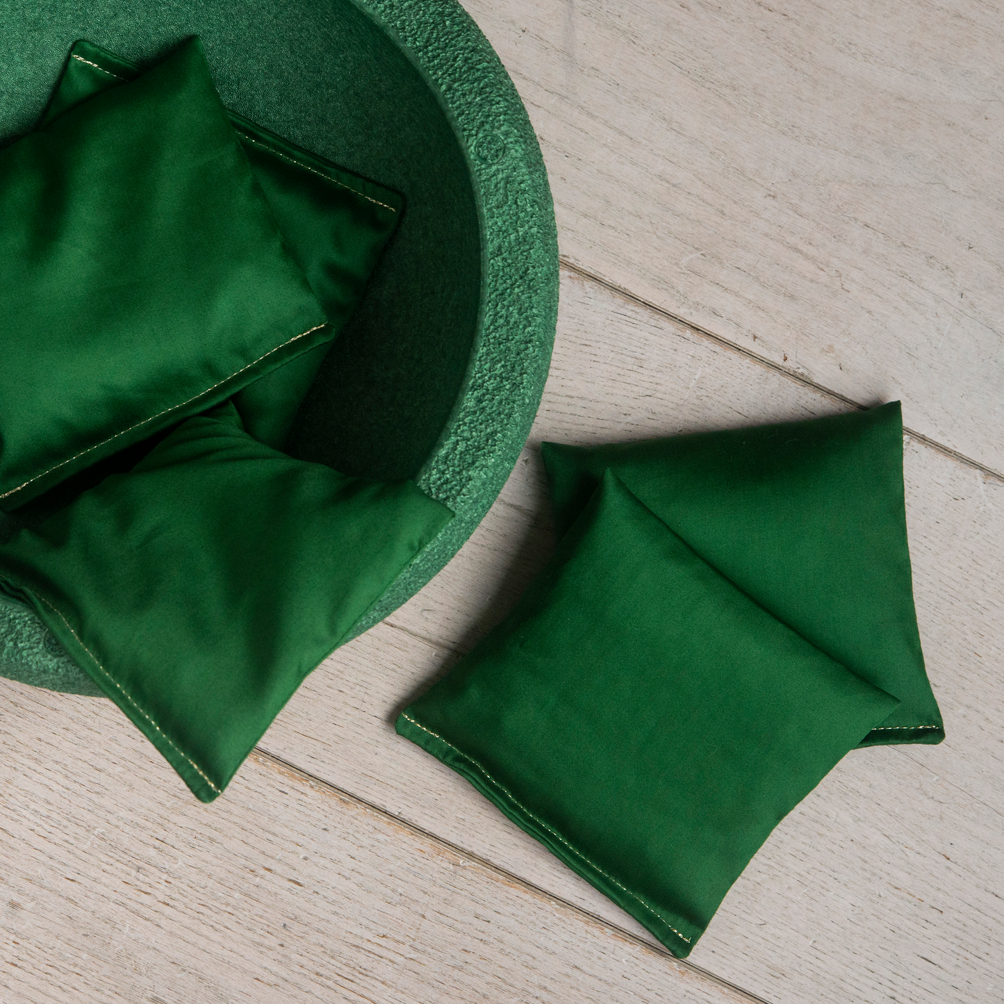 Pittenzakje los - Donkergroen