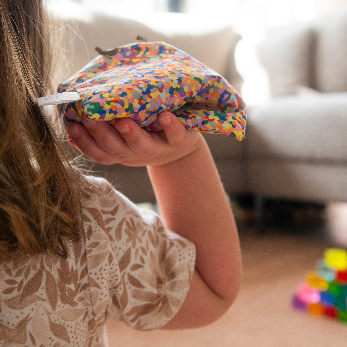 Sensorische pittenzakjes - pastel + super confetti - 7 stuks