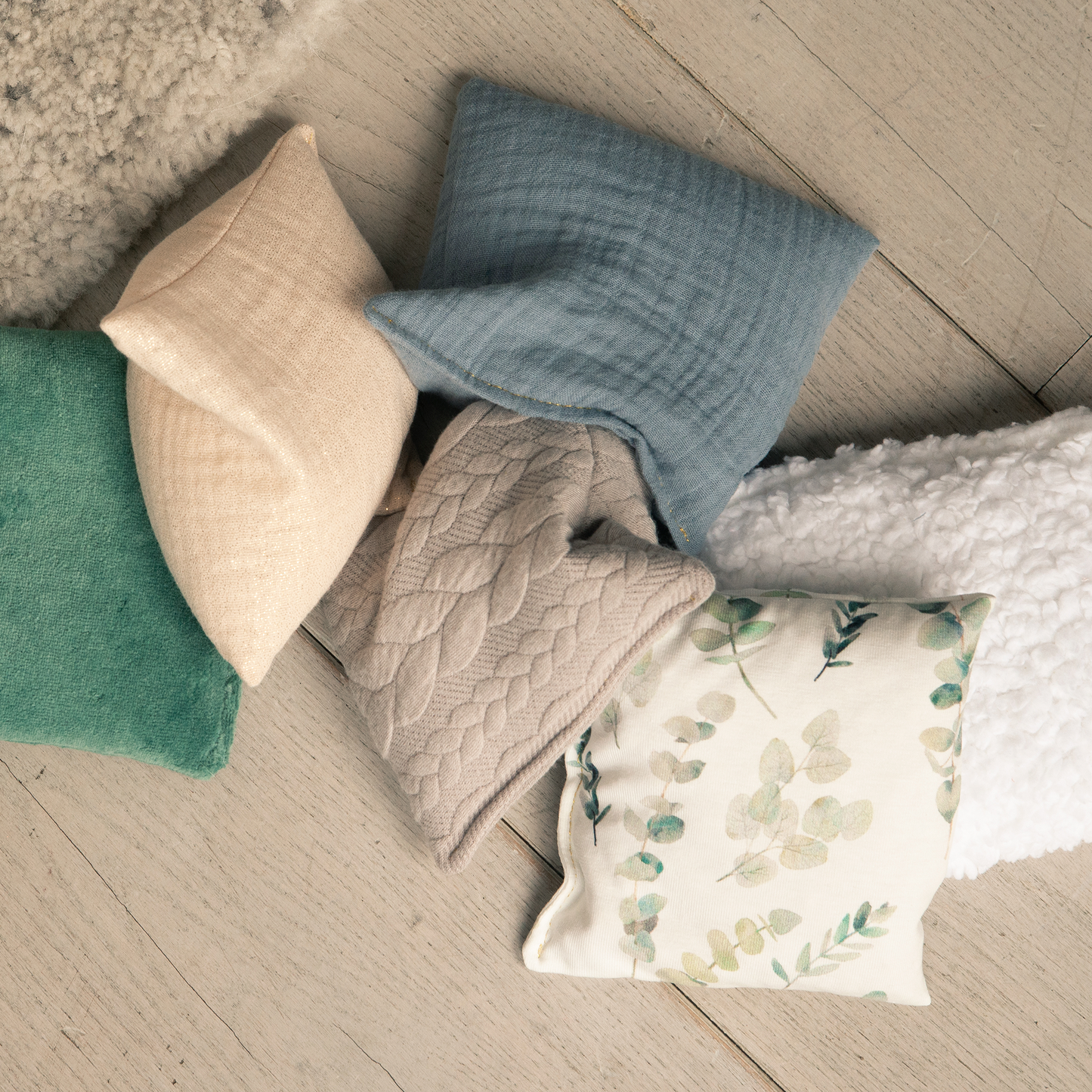 Sensorische pittenzakjes blauw