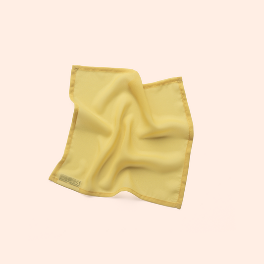 Playcycle speeldoek klein - 30cm - zachtgeel