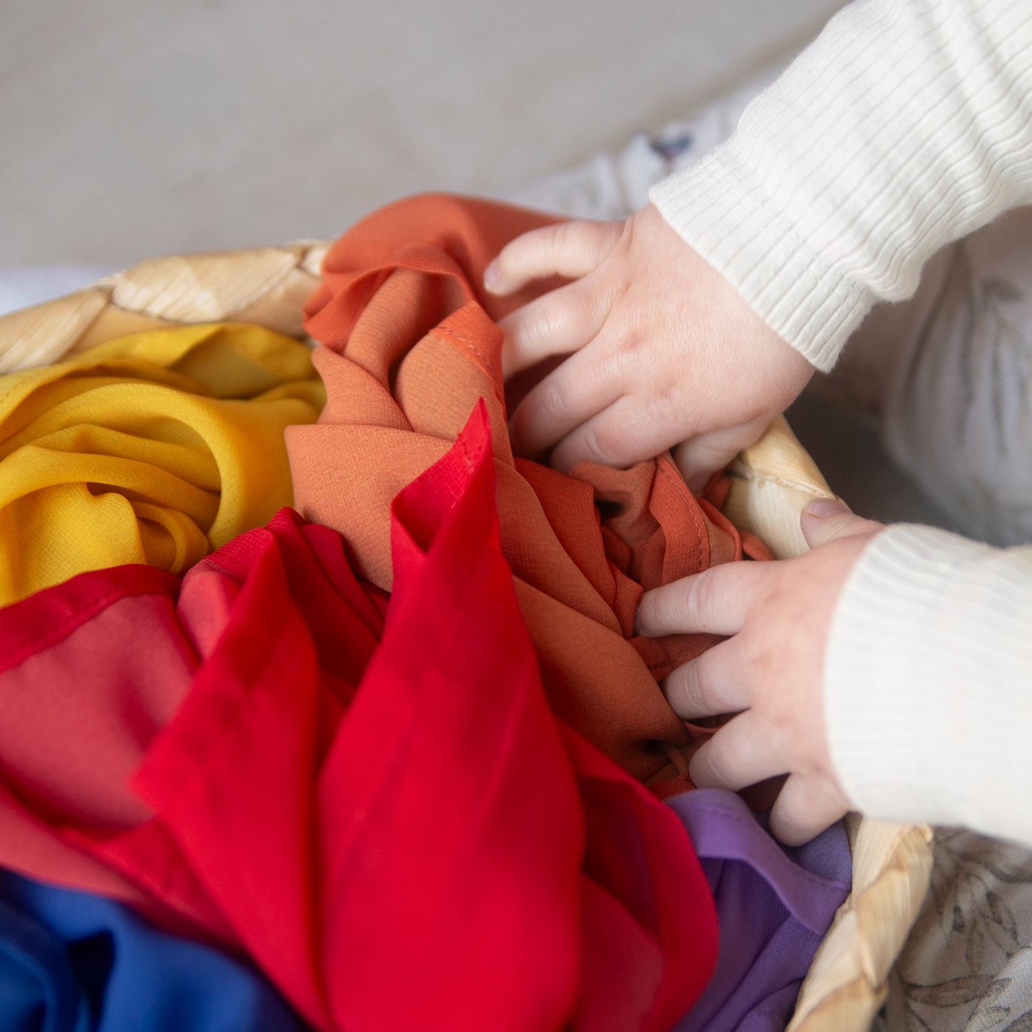 Playcycle speeldoek klein - 30cm - lichtrood