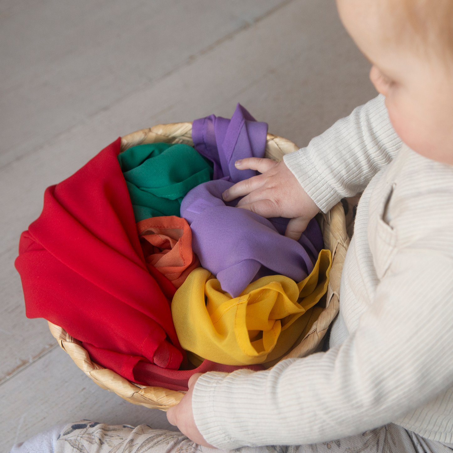 Playcycle speeldoek medium - 65cm - geel