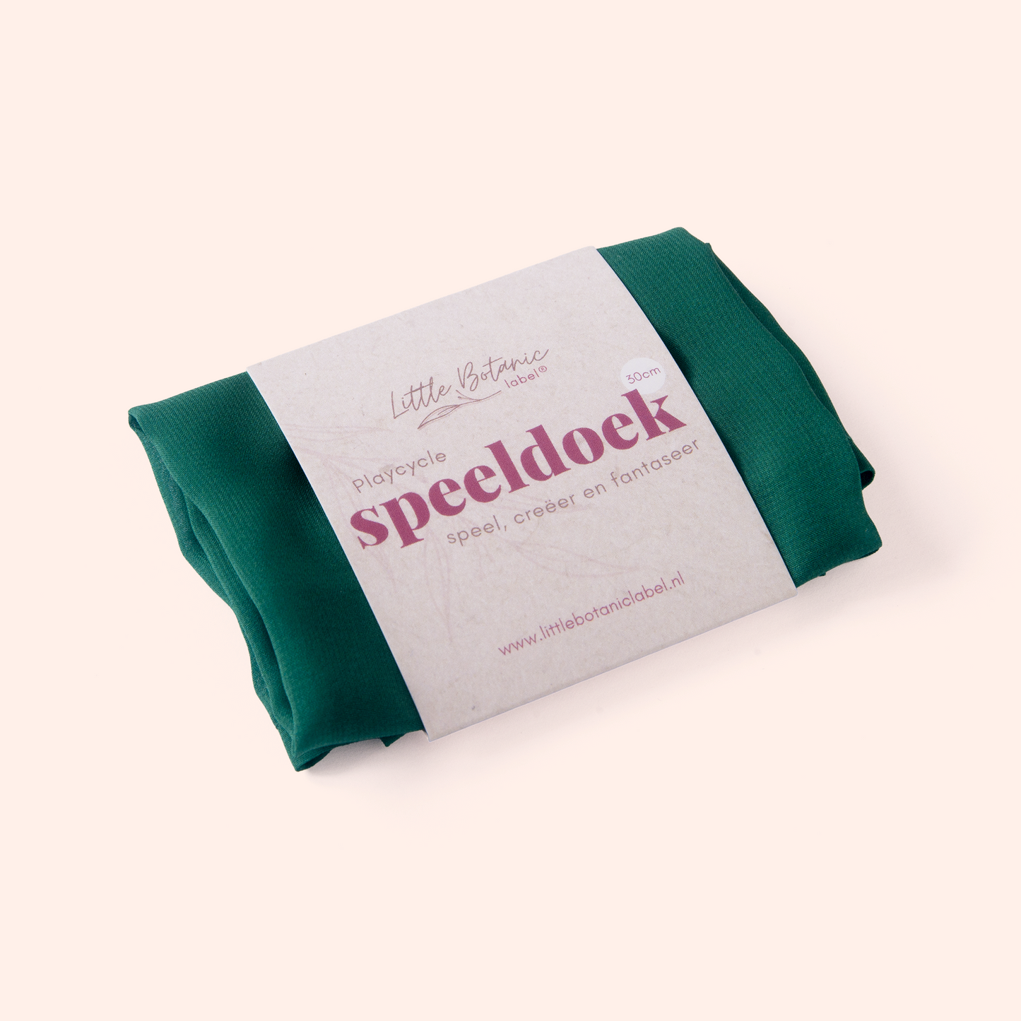 Playcycle speeldoek klein - 30cm - groen