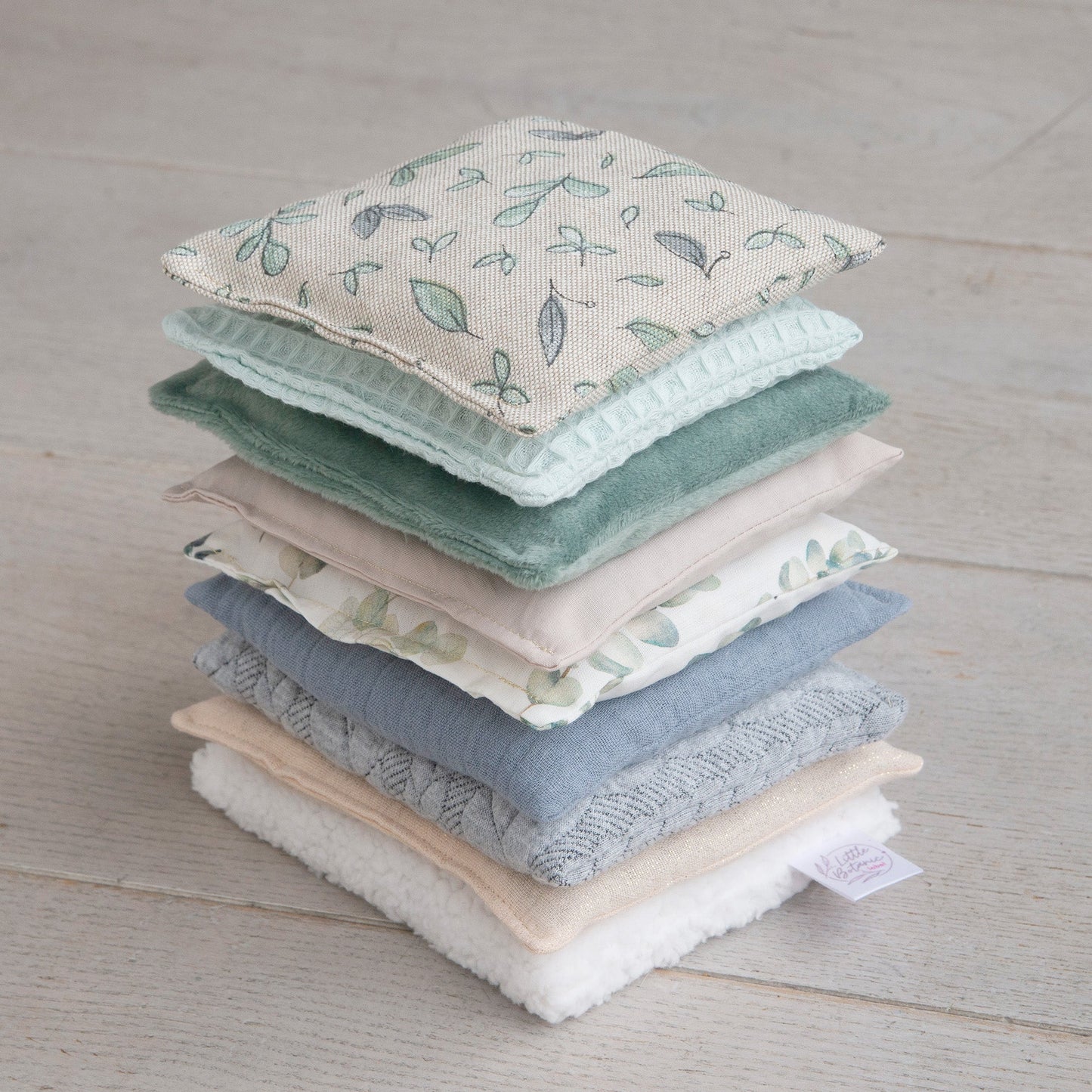 Sensorische pittenzakjes XL - Jeans - 9 stuks