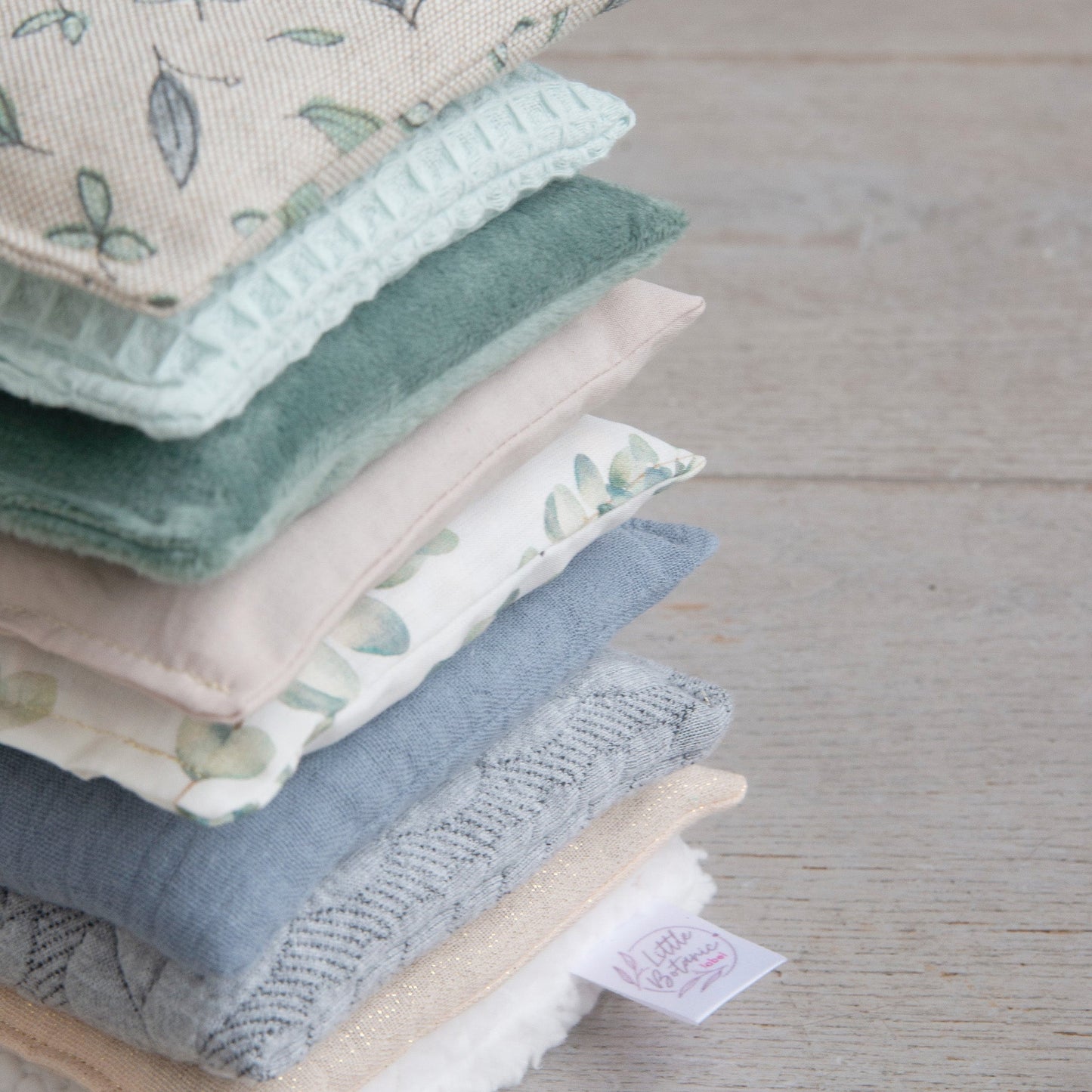 Sensorische pittenzakjes XL - Jeans - 9 stuks