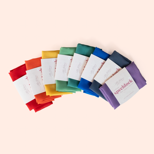 Playcycle speeldoeken regenboog set 8-delig 30cm