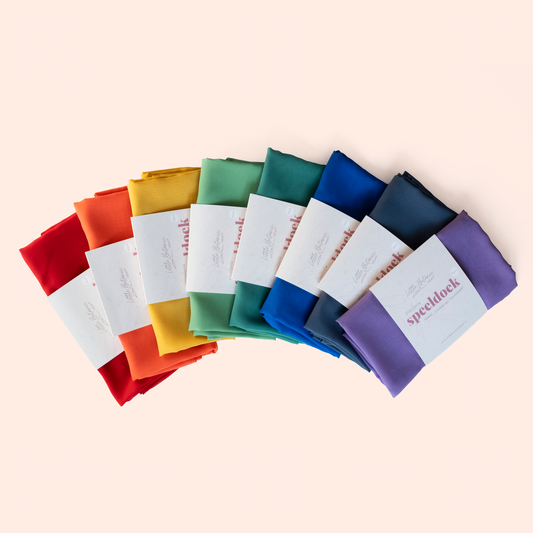 Playcycle speeldoeken regenboog set 8-delig 95cm