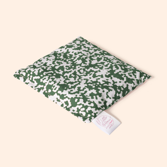 Loose beanbag - Confetti Darkgreen + blush mix - Christmas special