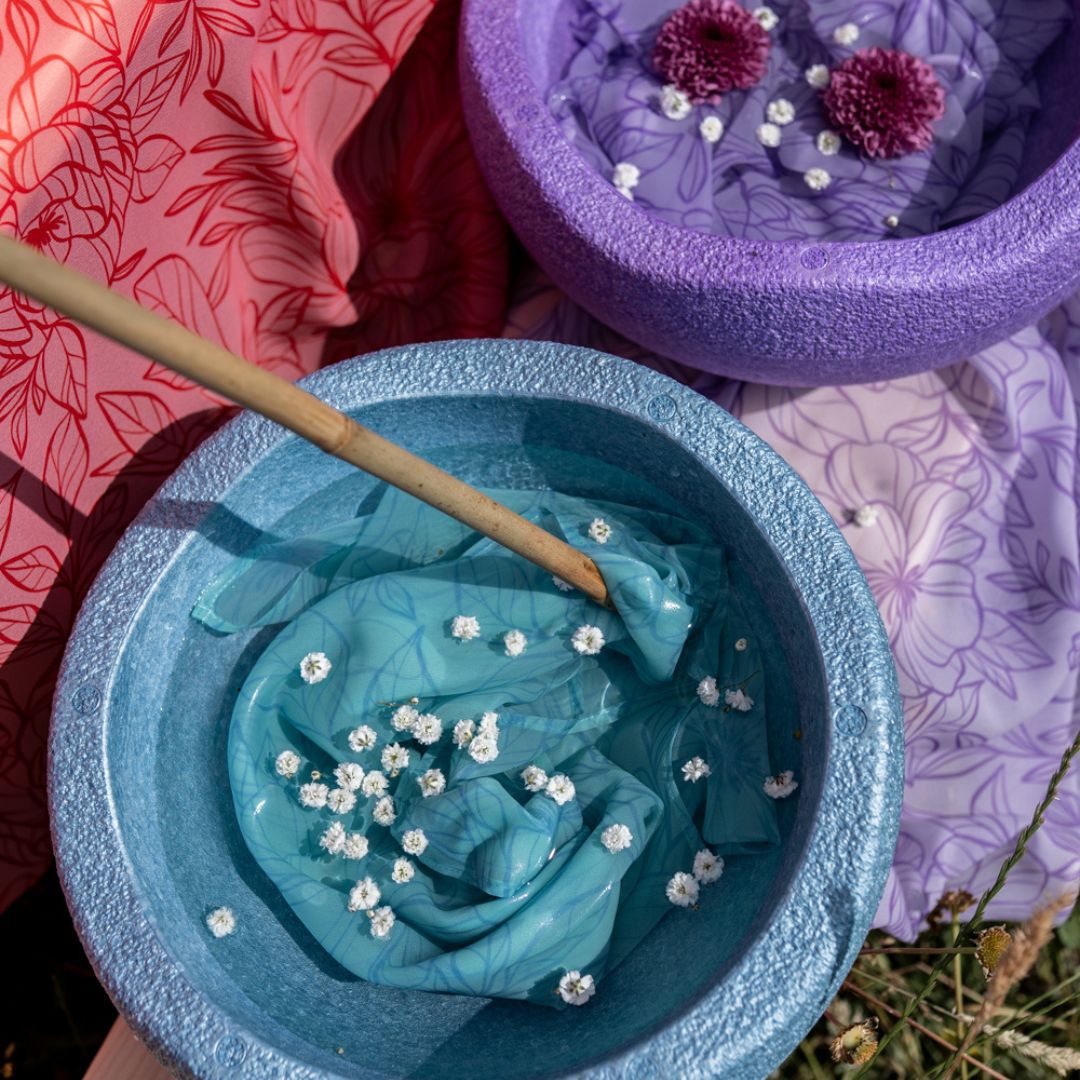 Playcycle speeldoek groot - 95cm - Botanicals Mintgroen