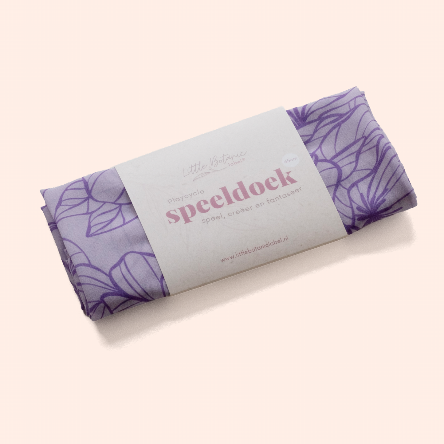 Playcycle speeldoek medium - 65cm - Botanicals Lila