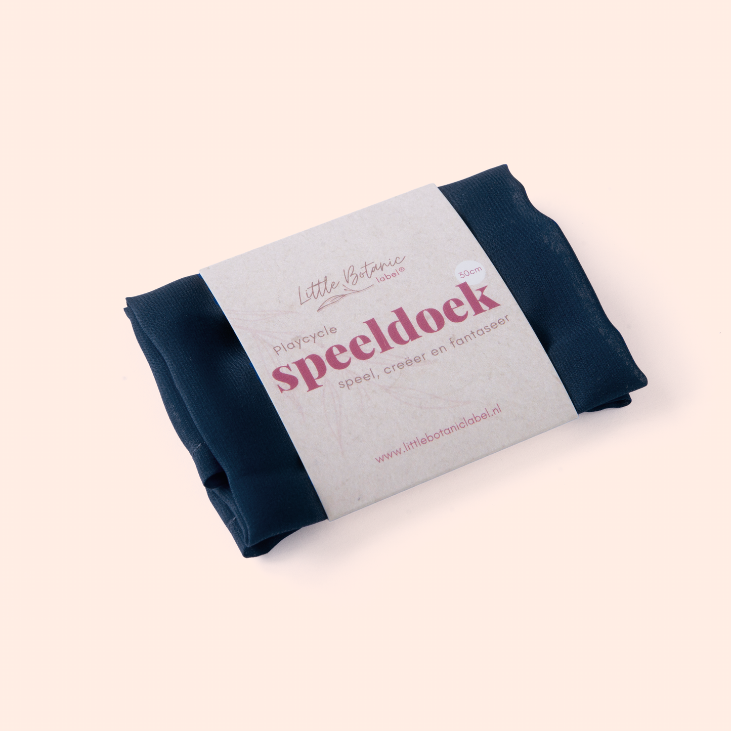 Playcycle speeldoek klein - 30cm - Donkerblauw