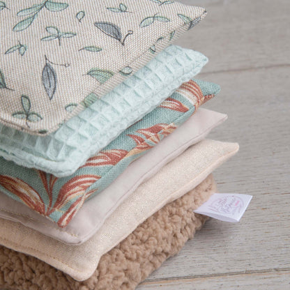 Sensorische pittenzakjes - Dusty Green - 6 stuks