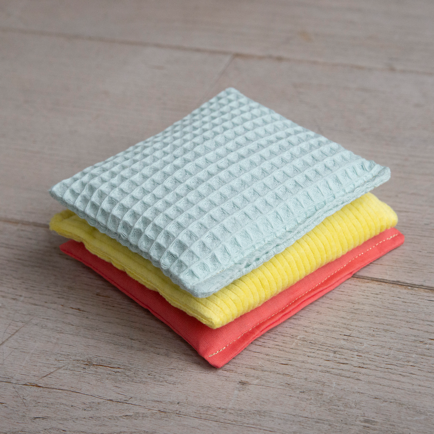 Sensorische pittenzakjes mini - Pastel - 3 stuks