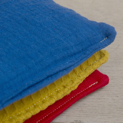 Sensorische pittenzakjes mini - Regenboog - 3 stuks