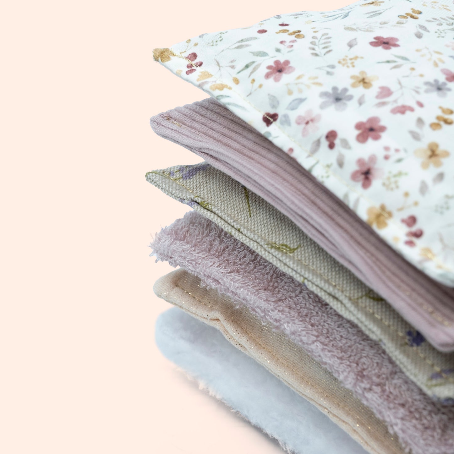 Sensorische pittenzakjes - Mauve - 6 stuks