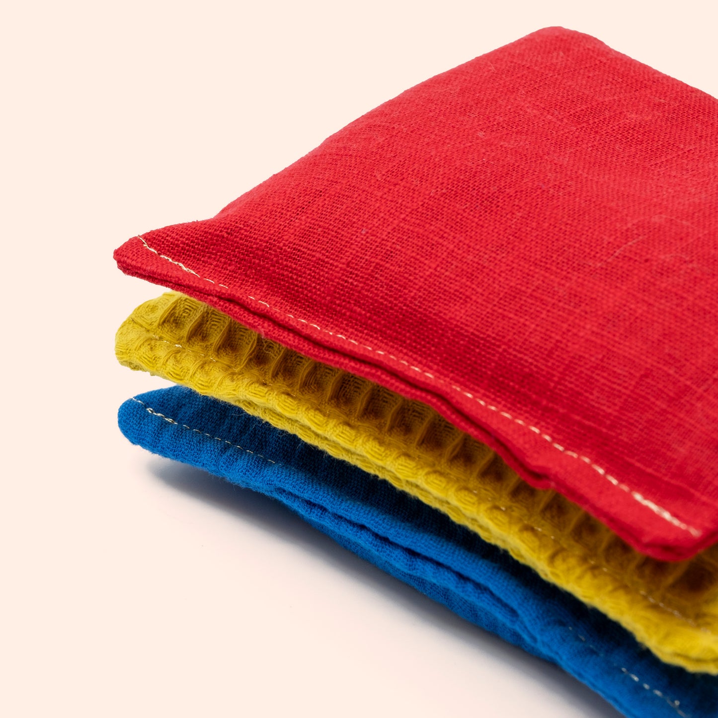 Sensorische pittenzakjes mini - Regenboog - 3 stuks