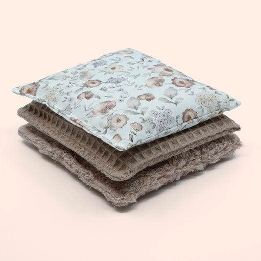 Sensorische pittenzakjes mini - Nature 3 stuks