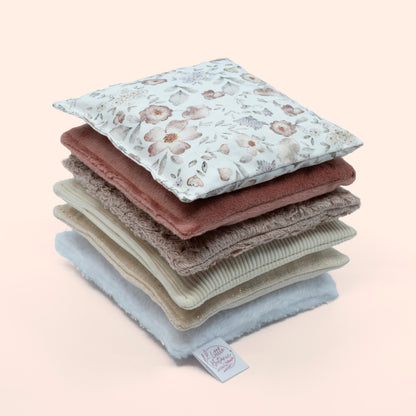 Sensorische pittenzakjes - Nature - 6 stuks