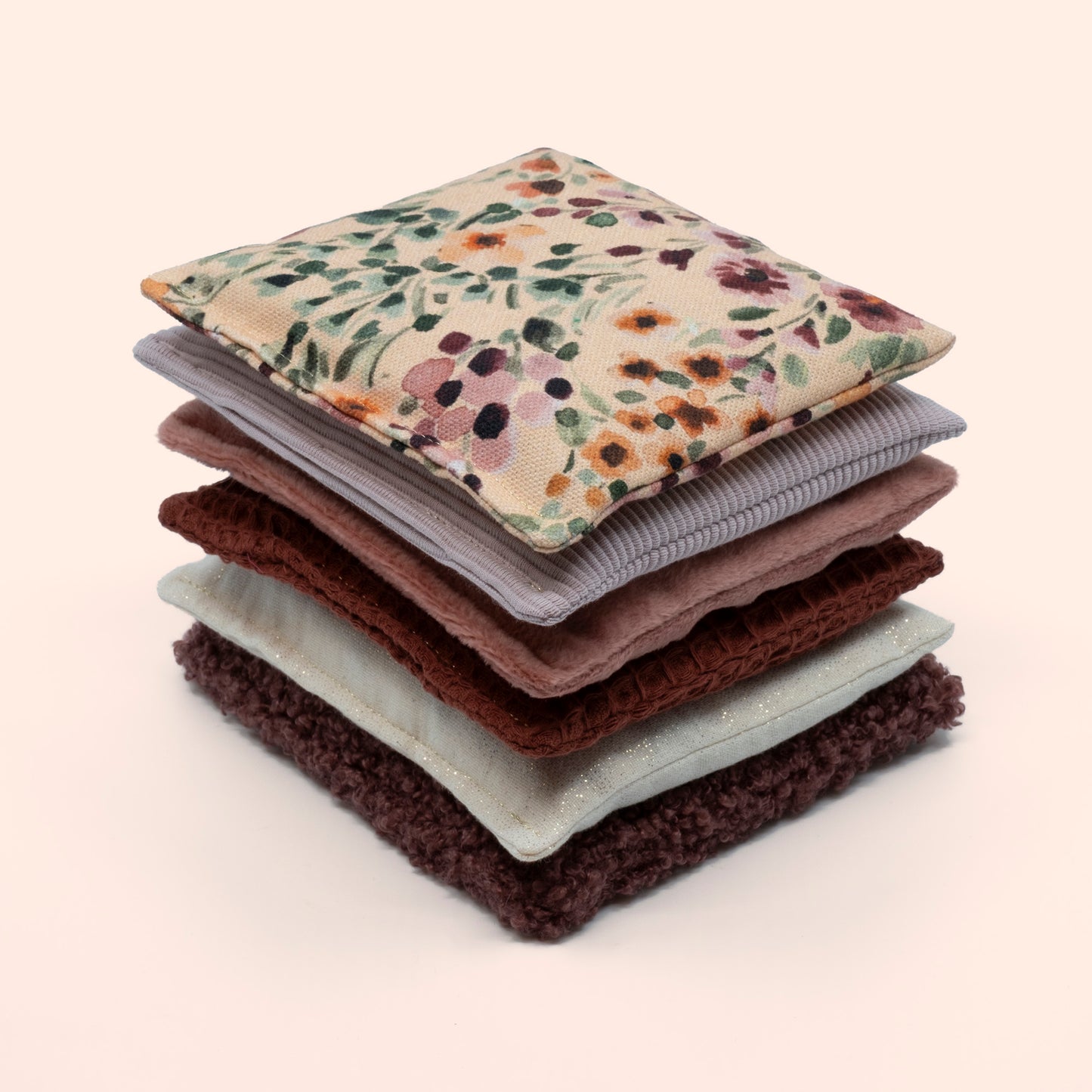 Sensorische pittenzakjes - Rouge - 6 stuks NIEUW!