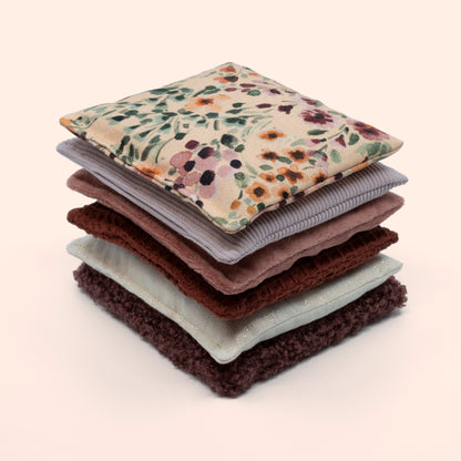 Sensorische pittenzakjes - Rouge - 6 stuks NIEUW!