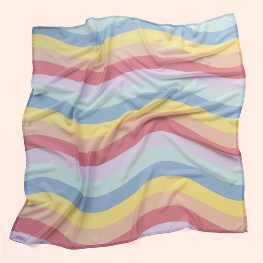 Playcycle speeldoek groot - 95cm - pastel waves