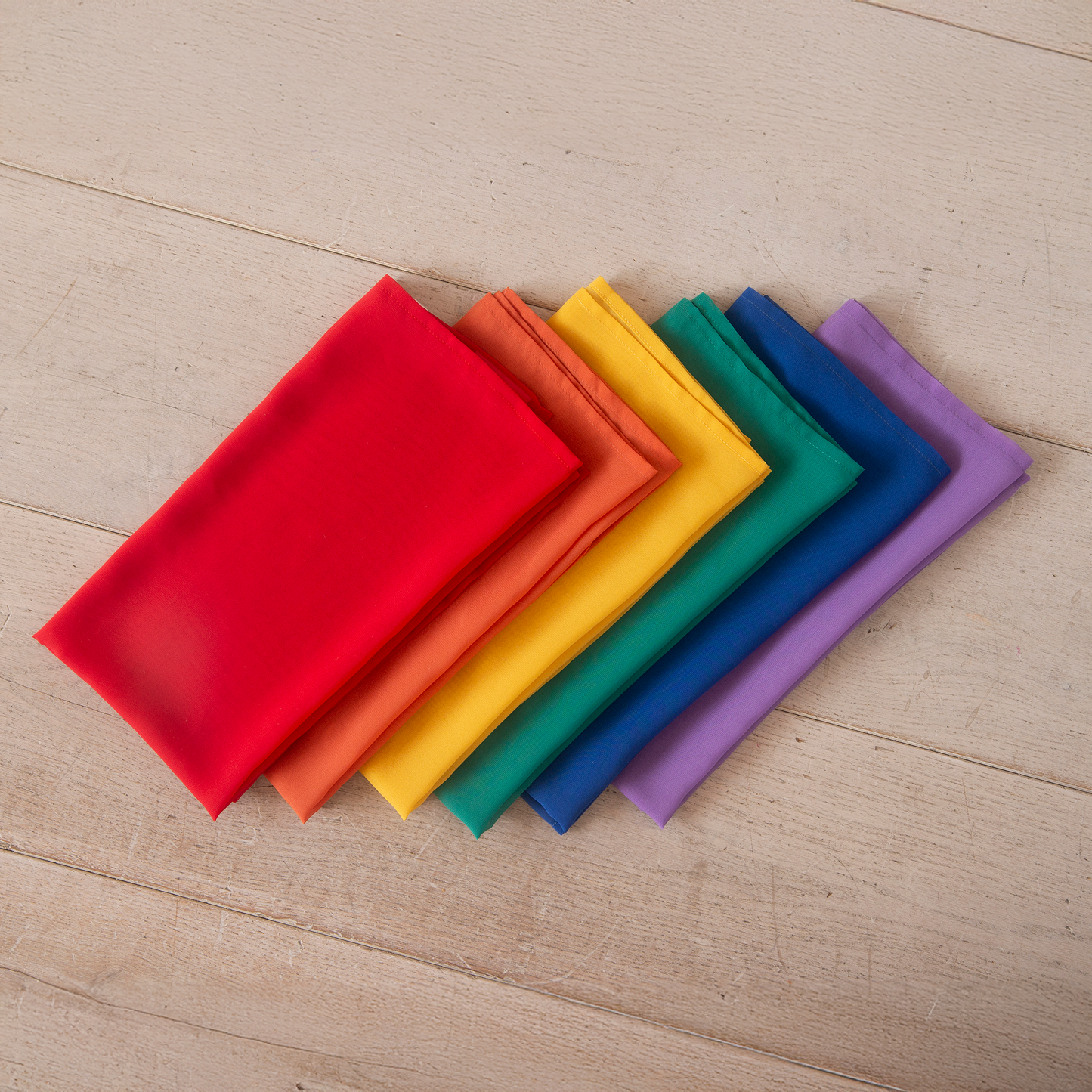 Playcycle speeldoeken regenboog set 6-delig 95cm