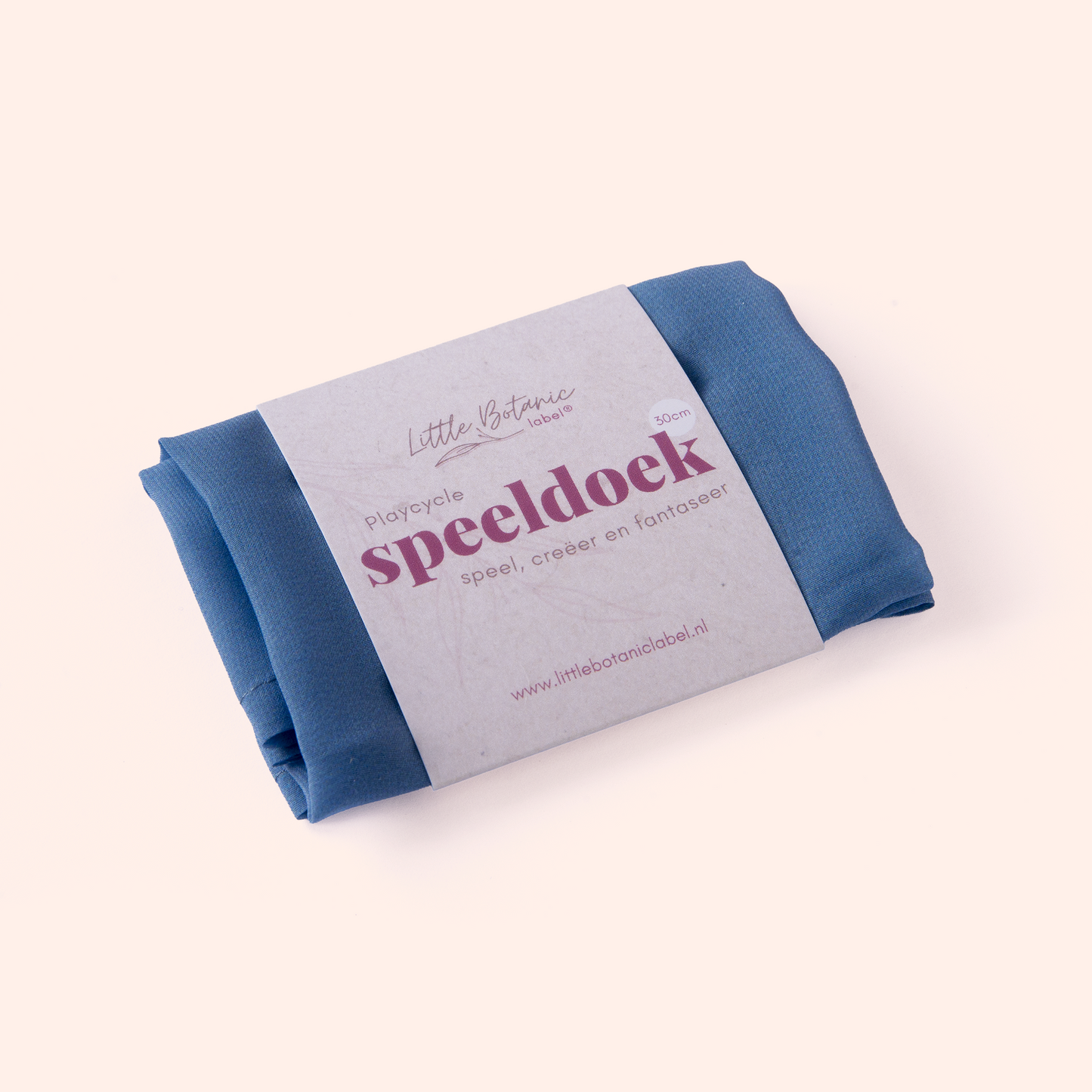 Playcycle speeldoek klein - 30cm - pastelblauw