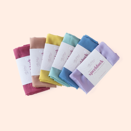 Playcycle speeldoeken pastel set 6-delig 65cm