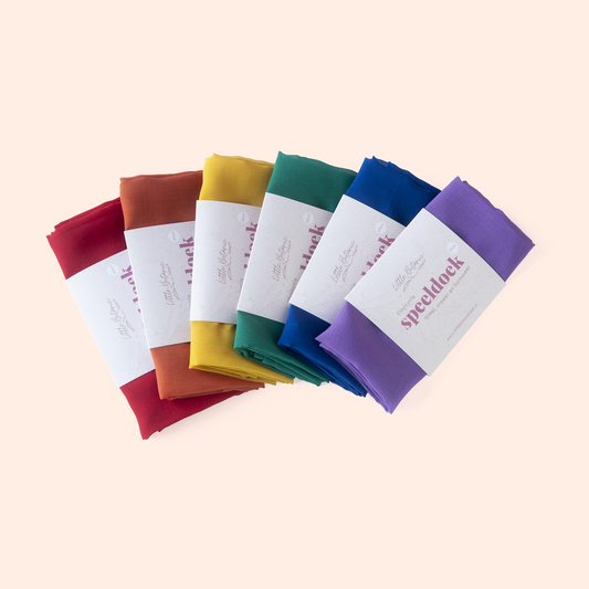 Playcycle speeldoeken regenboog set 6-delig 65cm