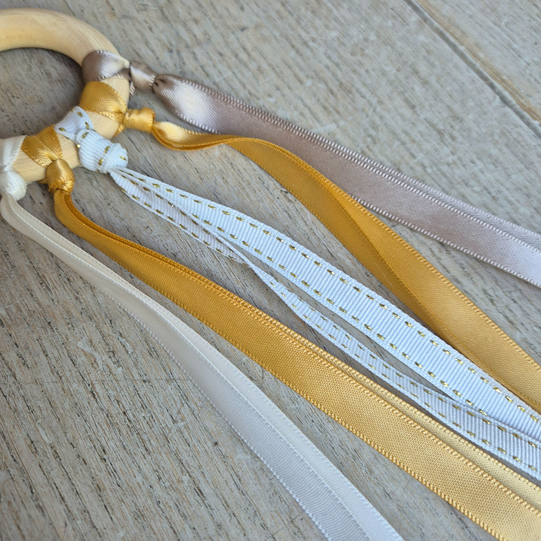 Baby handvlieger naturel