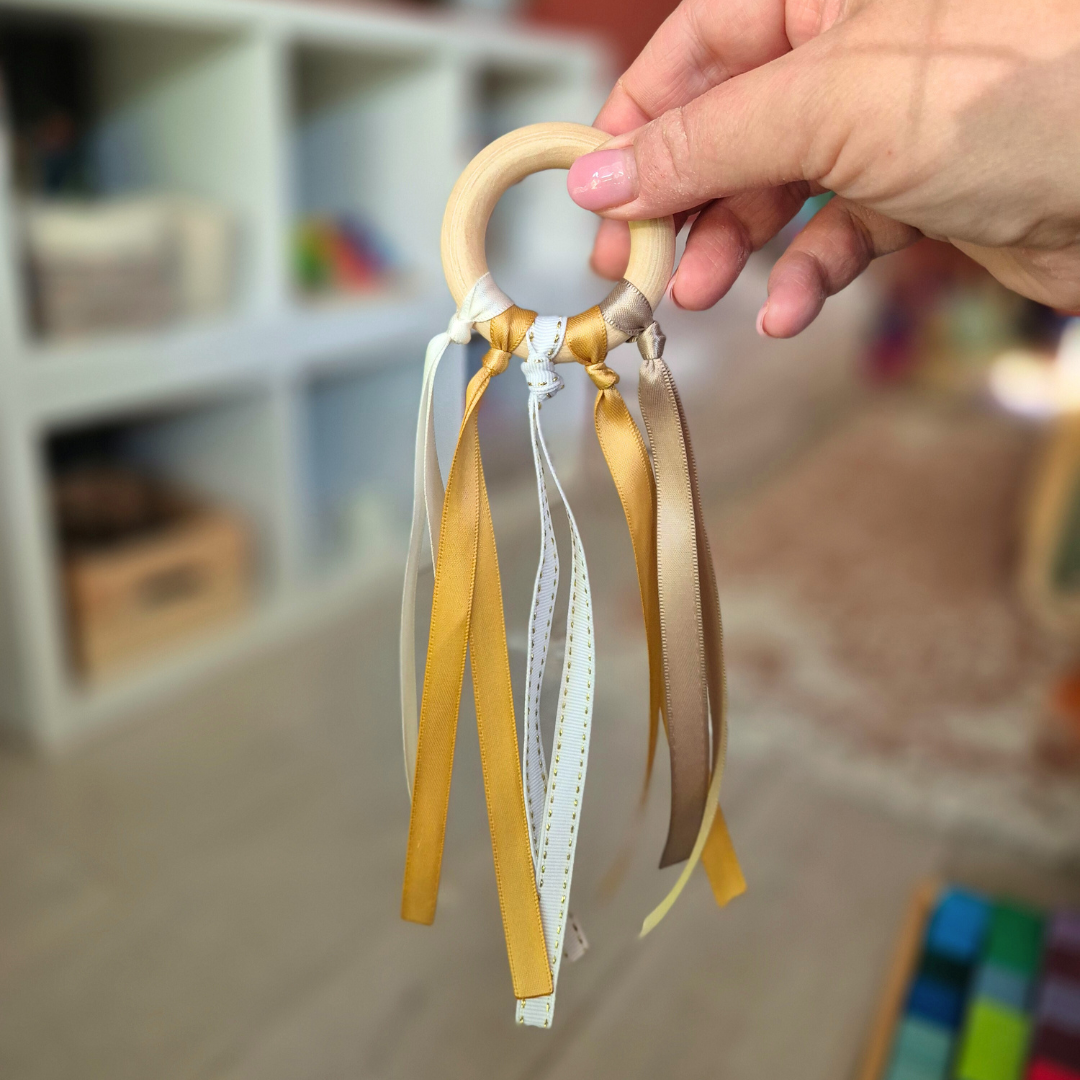 Baby handvlieger naturel