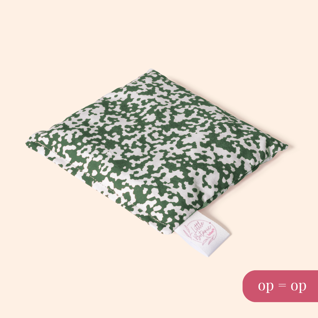Loose beanbag - Confetti Darkgreen + blush mix - Christmas special